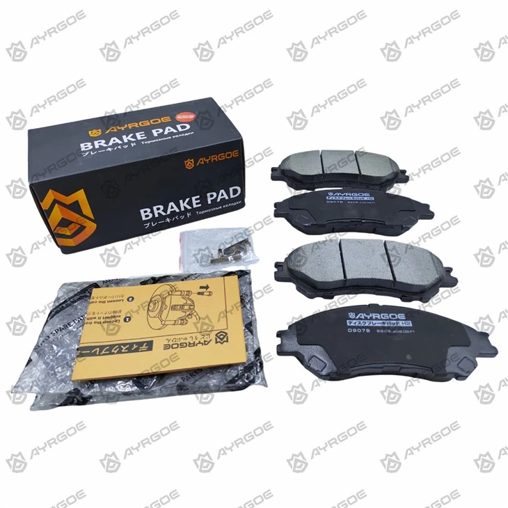 D9078 Brake Pads For SUZUKI VITARA 1.6L And SX4 SX4 1.6L