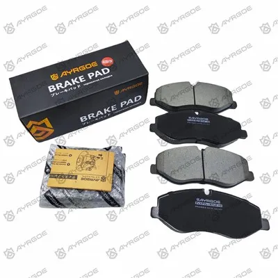 PN0653 brzdové doštičky pre Mercedes-Benz V 220 447811, 447813,447815